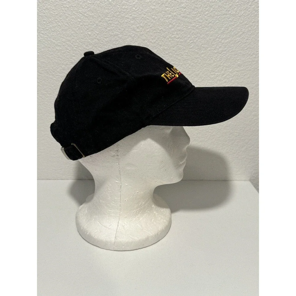 Vintage Disney The Lion King VIP Broadway Musical Strapback Lid Hat Cap Black